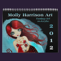 2012 Fantasy Art Calendar by Molly Harrison calendars