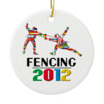 2012: Fencing Ornament