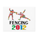 2012: Fencing Postcard