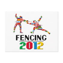 2012: Fencing Postcard