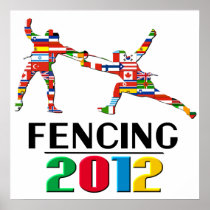 2012: Fencing Print