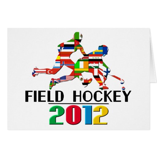 2012 Field Hockey Card Zazzle