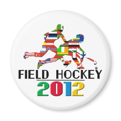 2012: Field Hockey Refrigerator Magnet by nakedzealot