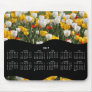2012 Field of Colorful Tulips Yearly Calendar Mousepads