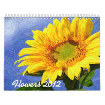 2012 Flower Calendar