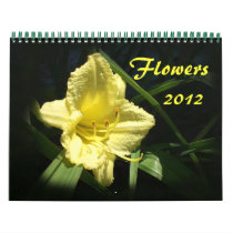 2012 Flowers Calendar