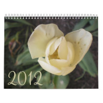 2012 Flowers Wall Calendar