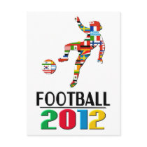 2012: Football postcards