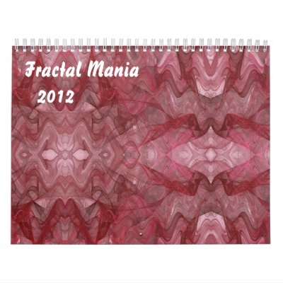 2012 Fractal Mania Calendar by lindasj2