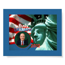 2012 Giuliani Poster posters