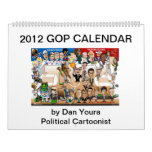 2012 GOP Calendar by Dan Youra