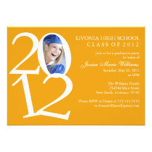 2012 Graduation Party Announcement