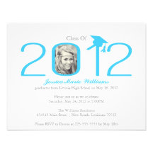 2012 Graduation Party Custom Invite