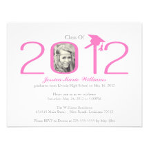 2012 Graduation Party Invite