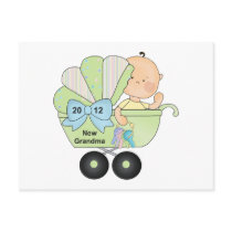 2012 Grandma (green) Postcard