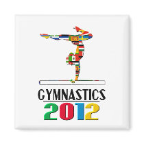 2012: Gymnastics Fridge Magnet