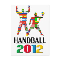 2012: Handball postcards