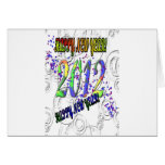 2012 Happy New Year! Greeting Card