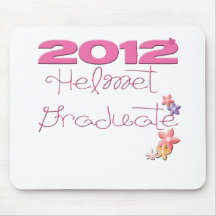 2012 helmet graduate mousepads