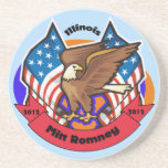 2012 Illinois for Mitt Romney Coasters
