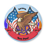2012 Iowa for Ron Paul Fridge Magnet