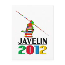 2012: Javelin postcards