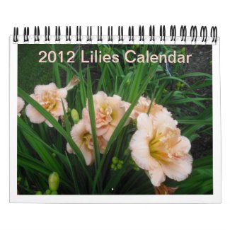 2012 Lilies Calendar calendar