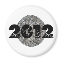 2012 Mayan Calendar Refrigerator Magnets