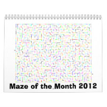 2012 Maze of the Month Calendar
