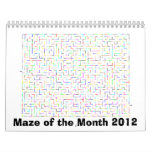 2012 Maze of the Month Calendar