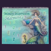 2012 Mermaid Calendar by Molly Harrison calendars