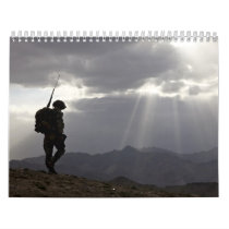 2012 Military Silhouettes In God We Trust Calendars