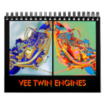 2012 Motorcycle engine mini-calendar