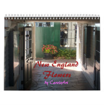 2012 New England Flowers Wall Calendar