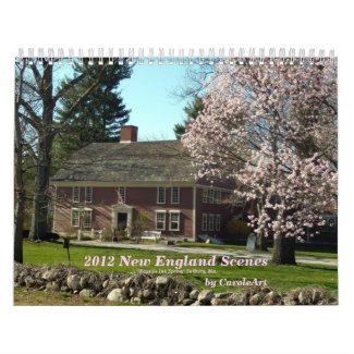 2012 New England Scenes calendar