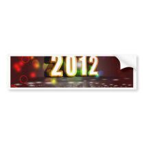 2012 New Year Bumper Sticker