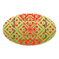 2012 New Years Pattern Stickers