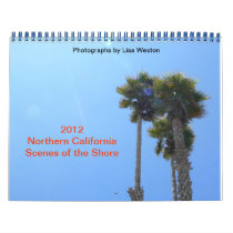 2012 Northern California Scenes of the Shore Wall Calendars