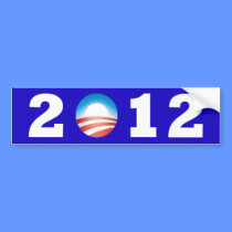 2012 Obama Bumper Sticker bumper stickers