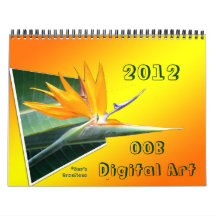 2012  OOB 3D Digital Art Calendar