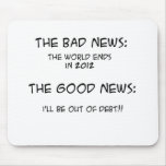 2012 Out of Debt Mousepad