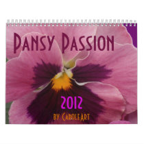 2012 Pansy Passion Calendars