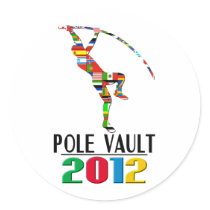2012: Pole Vault Sticker