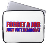 2012 Political Anti Democrat Anti Obama Jobs Laptop Computer Sleeve