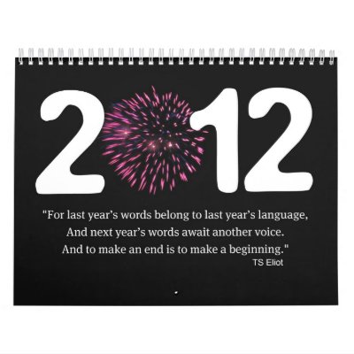 2012 Positive Calendar! by misspretty626