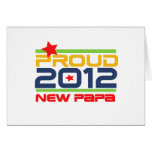 2012 Proud New Papa T-shirts and Gifts Cards