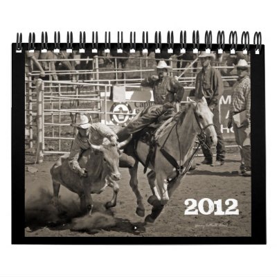 2012 Rodeo Calendar by ginnyl52