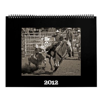 2012 Rodeo Calendar by ginnyl52