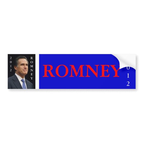 2012 Romney bumpersticker