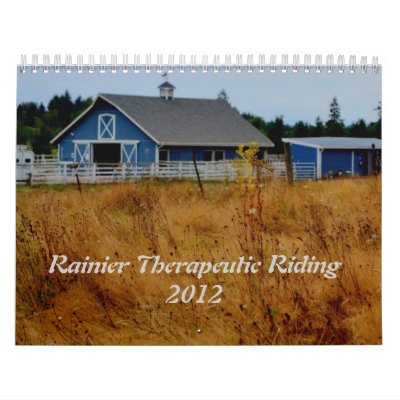 2012 RTR Horses Calendar by RainierTherapeutic